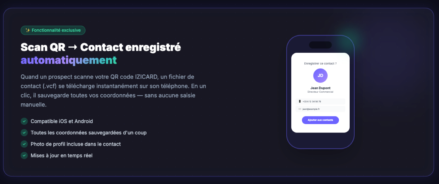 Interface IZICARD